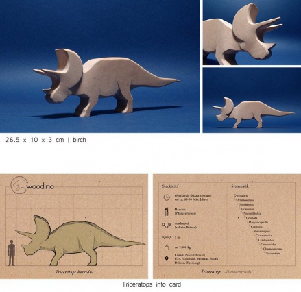 Тобиас Нойкамм создает деревянных динозавров