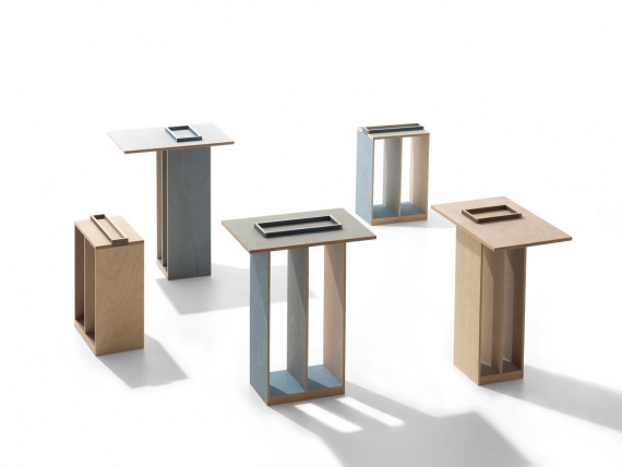 Дизайнеры из Сеула представили серию столиков с УФ-печатью