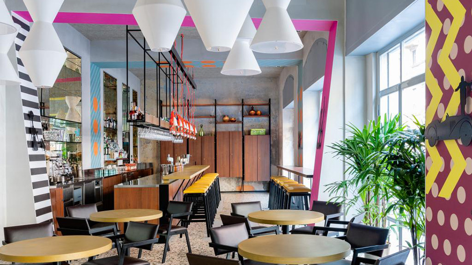 Яркий ресторан Spica в Милане – проект Vudafieri-Saverino Partners