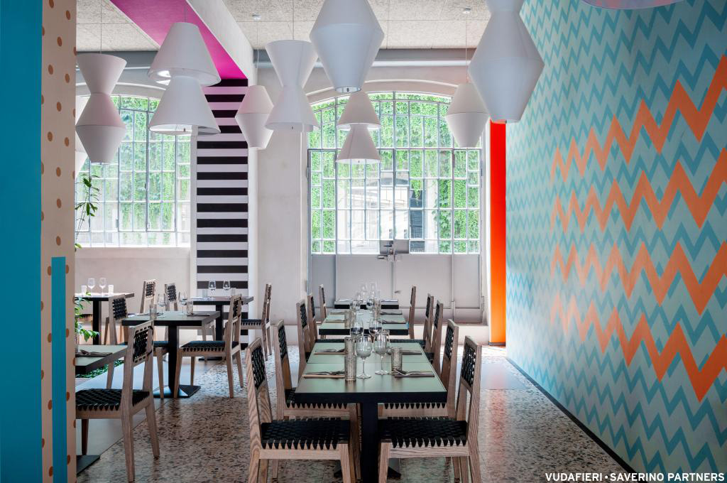 Яркий ресторан Spica в Милане – проект Vudafieri-Saverino Partners
