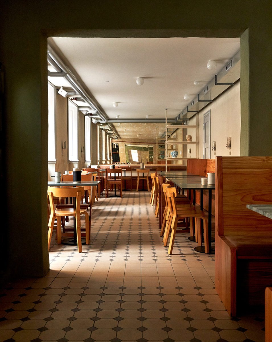 Ресторан Yaffa в Копенгагене – проект дизайн-студии Frama