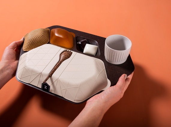 PriestmanGoode создали экологически чистую альтернативу одноразовой пластиковой посуде в самолетах