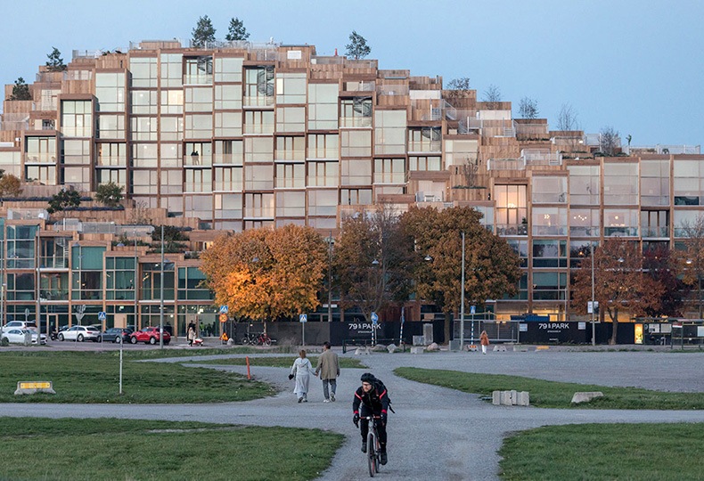 Комплекс 79 & Park с панорамным остеклением в Стокгольме, Швеция