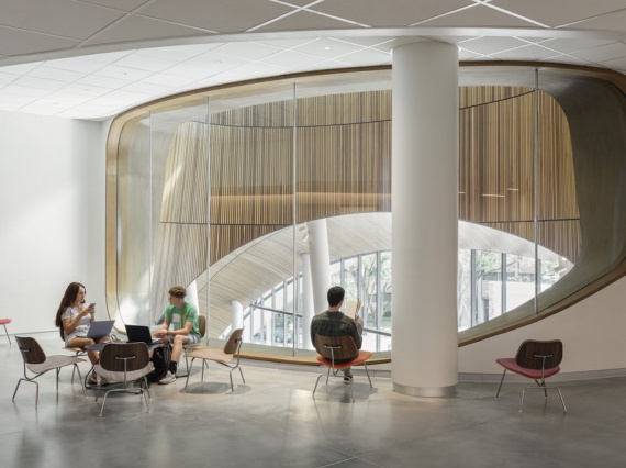 Snøhetta построили библиотеку в Temple University во Флориде