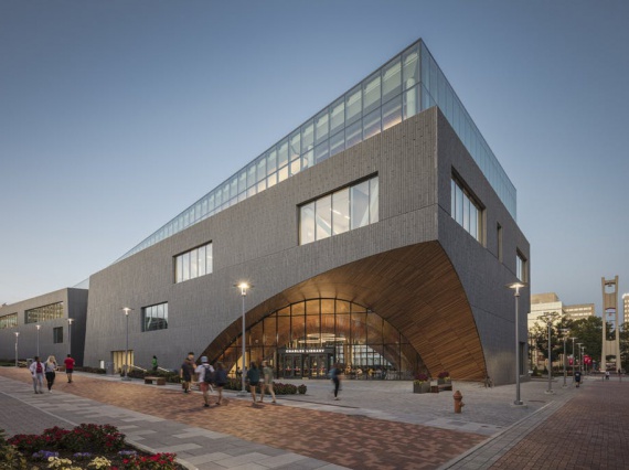 Snøhetta построили библиотеку в Temple University во Флориде