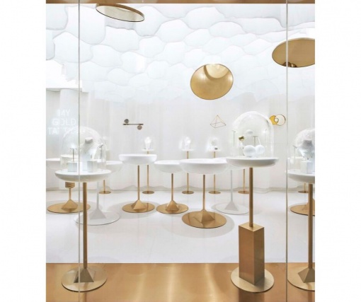 Пекинская дизайн-студия odd спроектировала ювелирный бутик для YǏN
