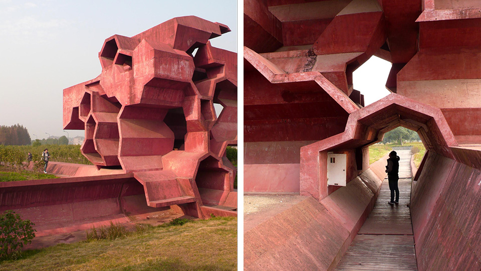 Руины будущего: заброшенный архитектурный парк в Китае