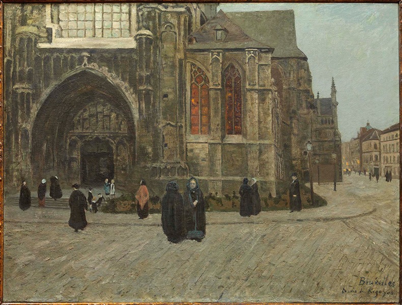 «Месяц Девы Марии в Брюсселе» (1884), Дарио де Регойос