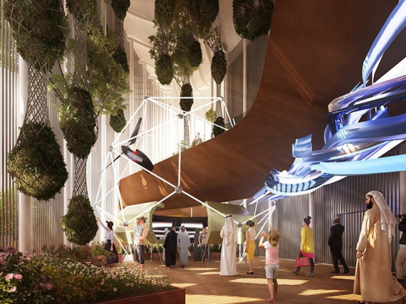Итальянский павильон для Expo 2020 в Дубаи изготовлен из апельсинов, кофе, мицелия и переработанного пластика