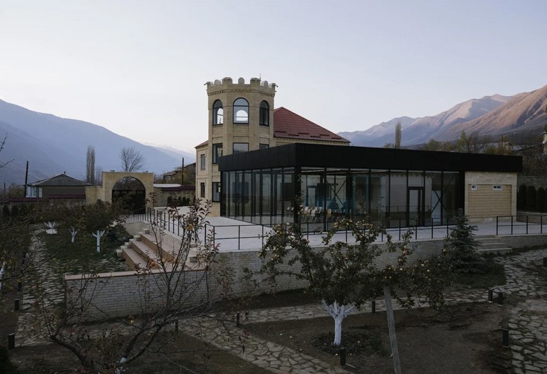 Новый инновационный центр Luminary в селе Хрюге, в горах Дагестана