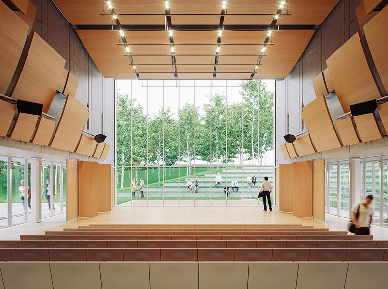 Визуализация проекта ГЭС-2, Renzo Piano Building Workshop