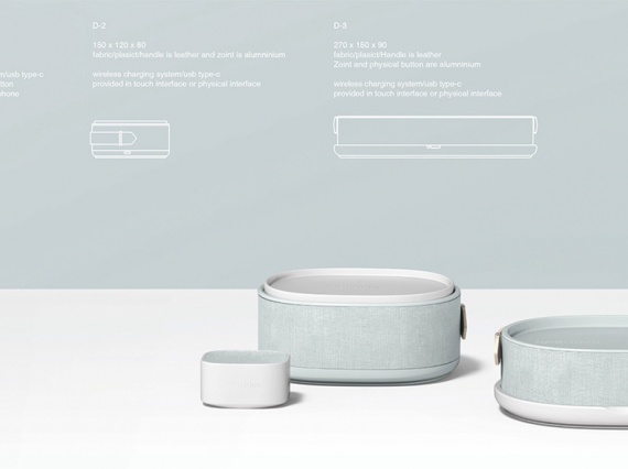 Корейский дизайнер создал серию колонок с функцией беспроводной зарядки для других устройств