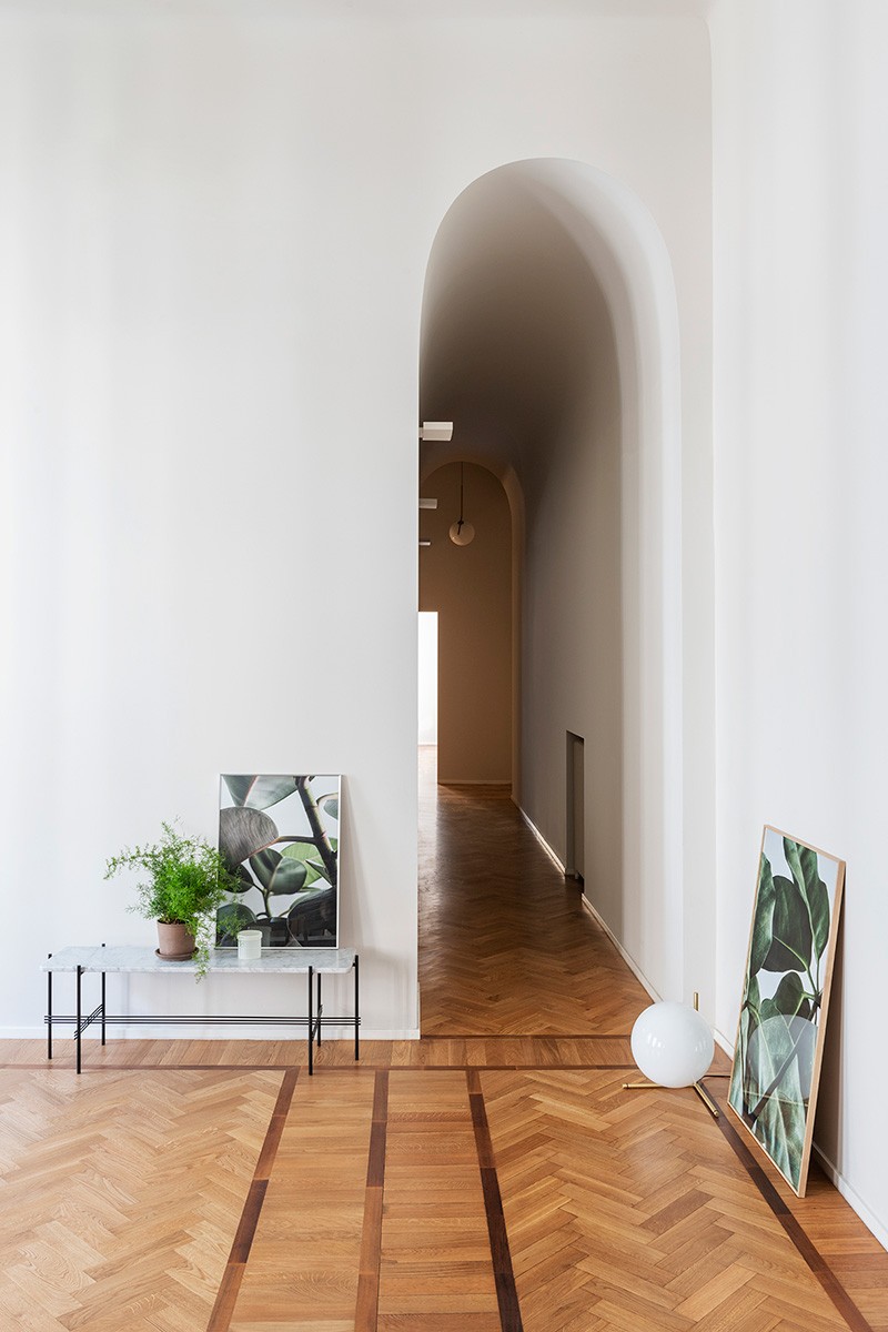 Двухуровневая квартира в историческом здании в Милане – проект Studio Wok
