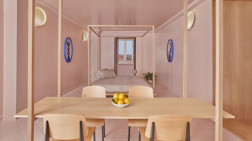 Дом в пастельных тонах для сдачи в аренду в Молизе – проект Eligo Studio