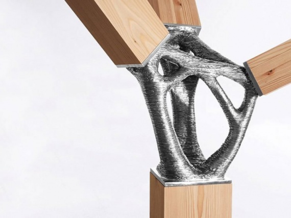 Роботизированный 3D-принтер создает соединители из стали