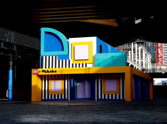 House of Dots – гигантское интерактивное здание из деталей Lego