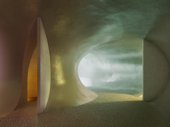 Herzog & de Meuron представили New Motorway Chapel для Швейцарии
