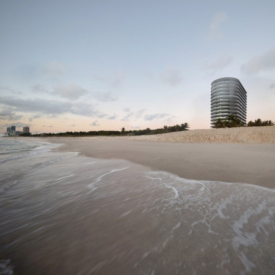 Renzo Piano завершает строительство Eighty Seven Park на пляже Майами