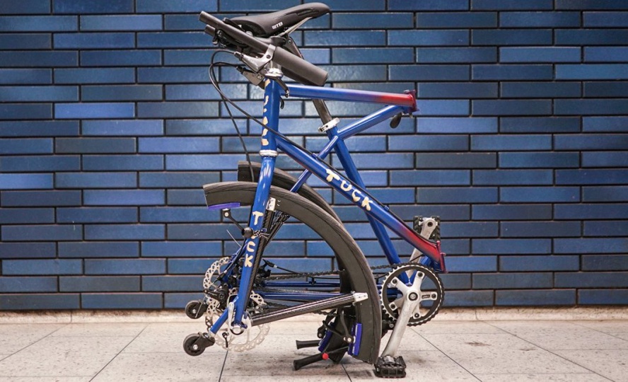 Складной велосипед Алекса Анимашона размером с сумку