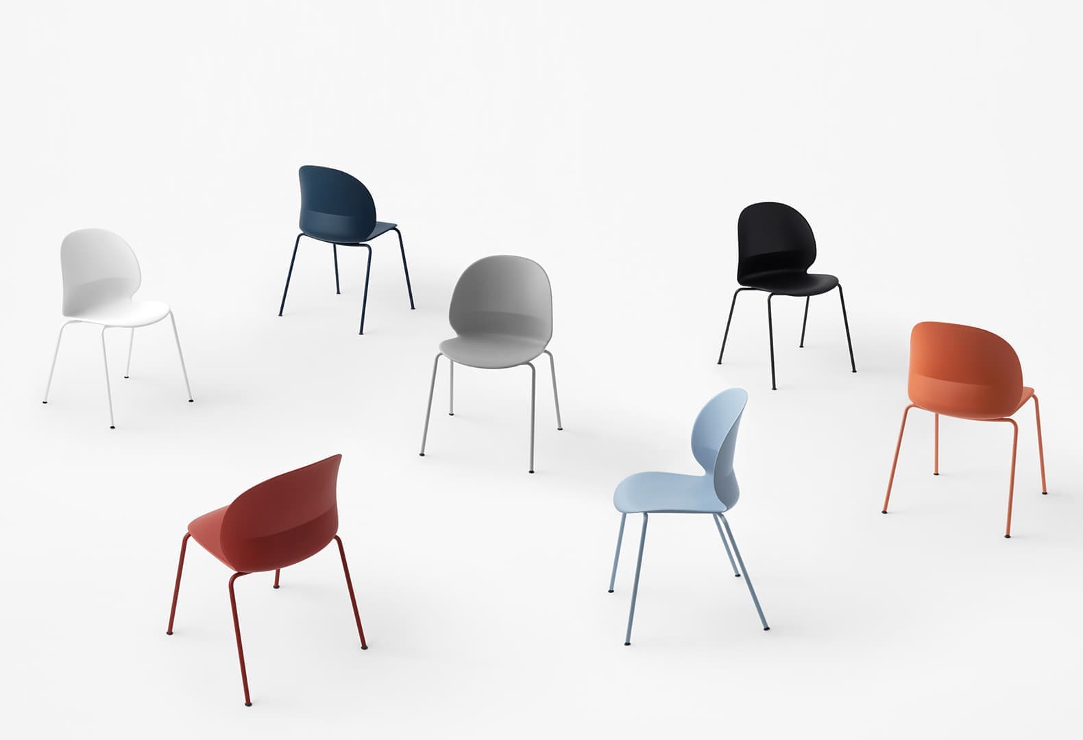 Эффект мультипликации от Fritz Hansen и nendo