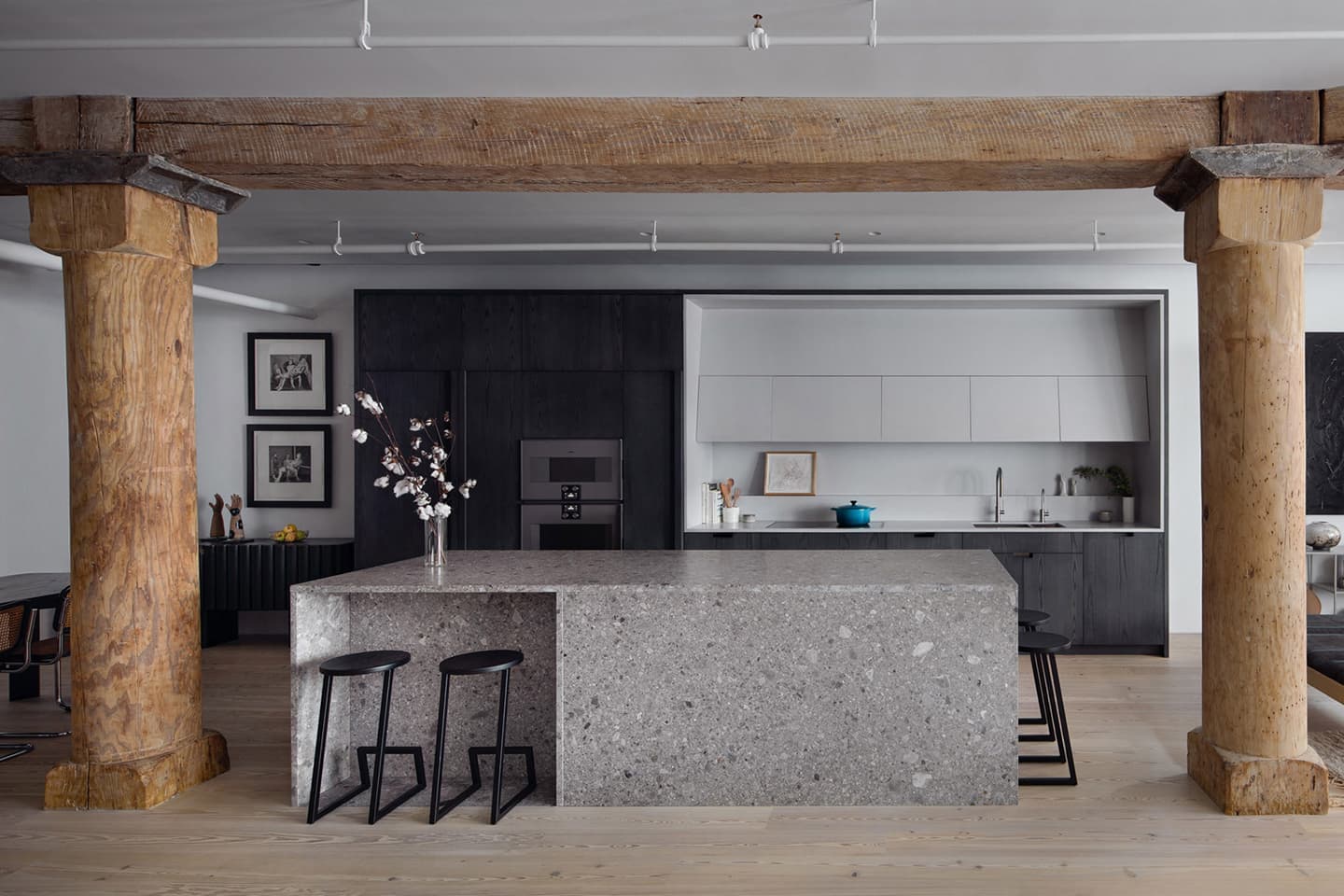 Лофт для коллекционеров в Нью-Йорке – проект Worrel Yeung