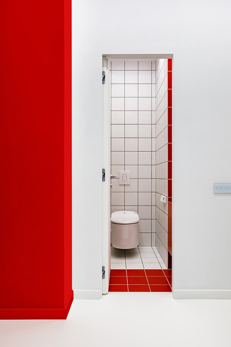 Оммаж Мондриану в московской квартире — проект Рустэма Уразметова