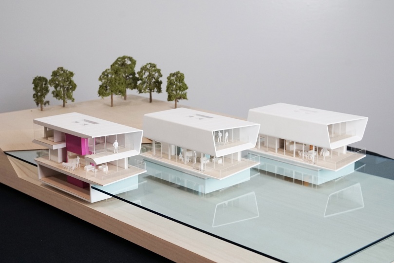 Grimshaw и Concrete Valley строят дом на воде