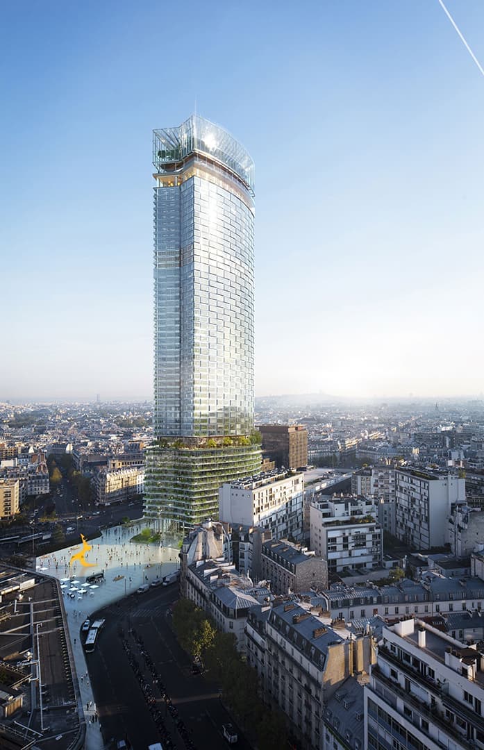 Проект реконструкции парижского небоскреба Tour Montparnasse