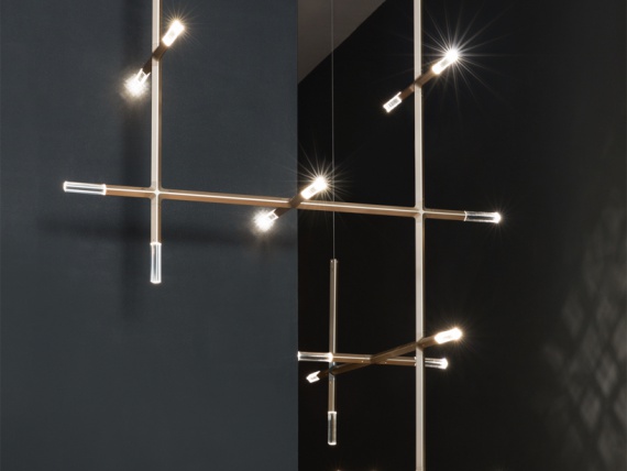 Дизайнеры Lake + Wells представили модульный архитектурный светильник