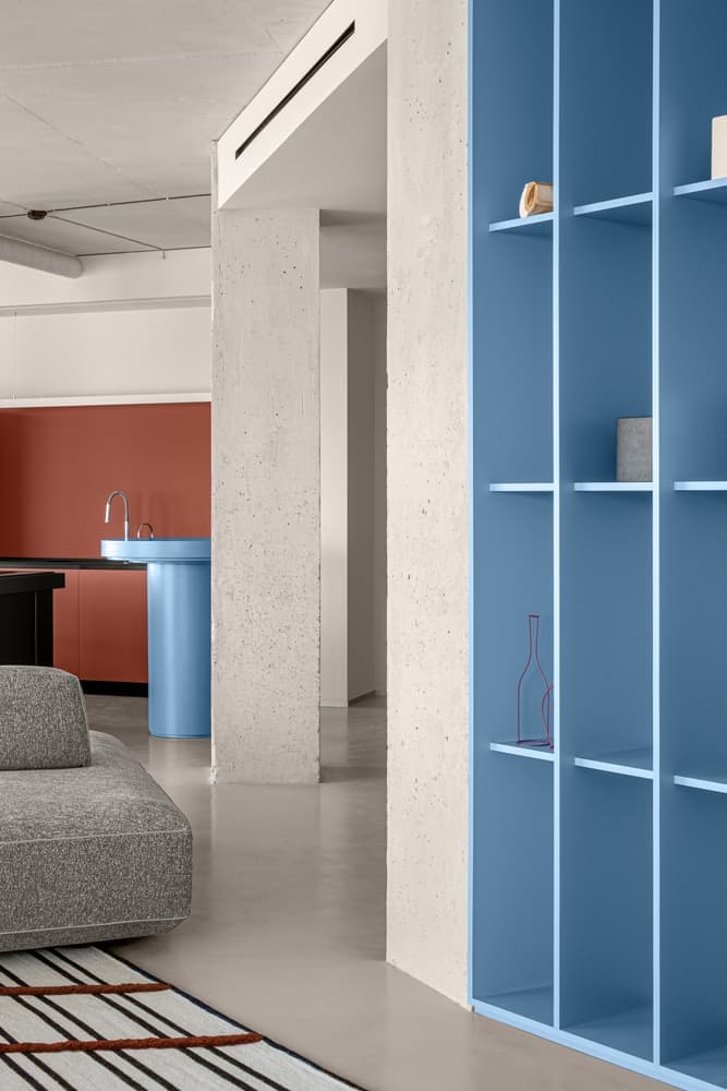 Квартира с радиальной планировкой в Киеве – проект Rina Lovko Studio