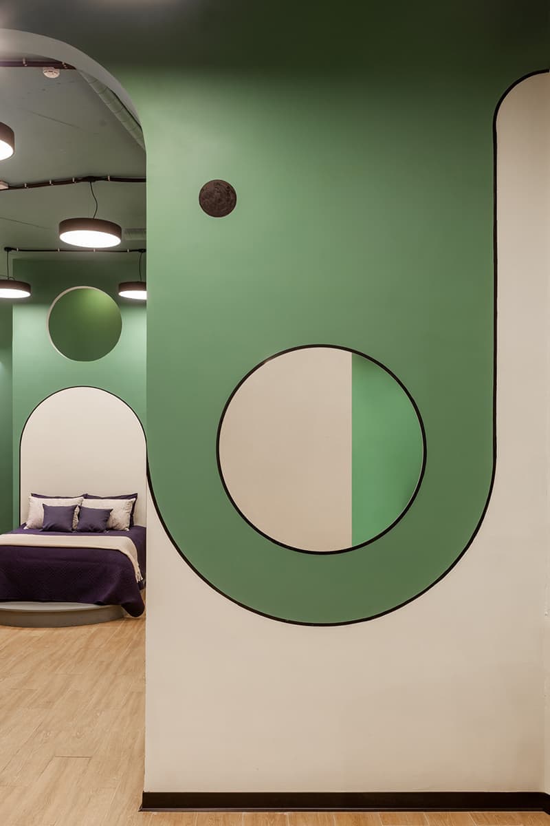 Объем и графика в магазине домашнего текстиля — проект Натальи Истоминой