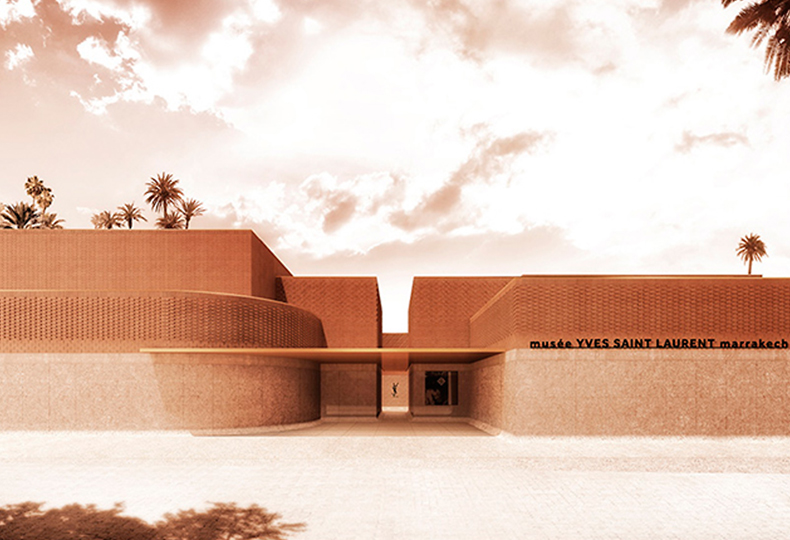 Музей Yves Saint Laurent в Марракеше. Главные здания, которые будут открыты в 2017 году