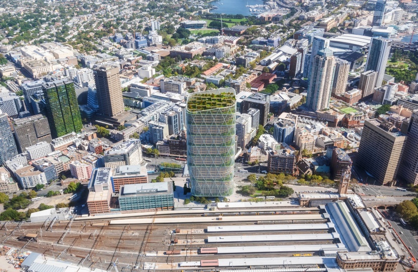 SHoP Architects и BVN построят самый высокий небоскреб из гибридной древесины
