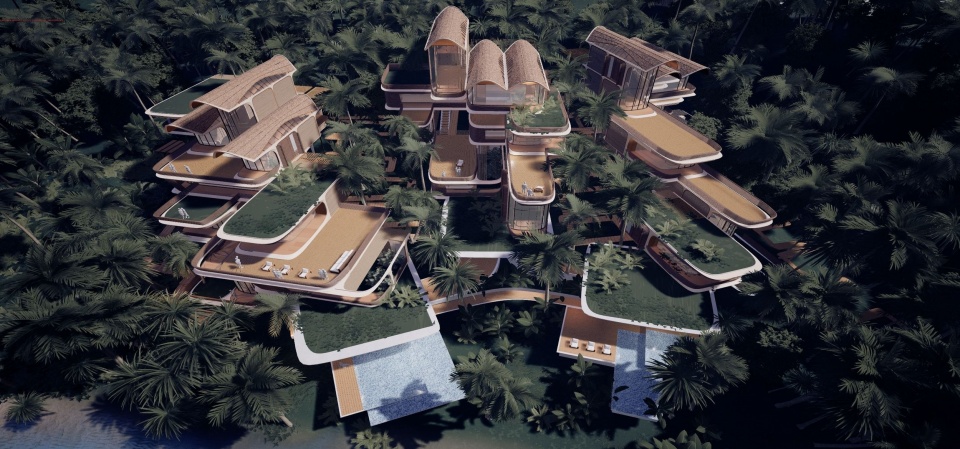 Zaha Hadid Architects представили проект модульного жилого комплекса из дерева в Гондурасе