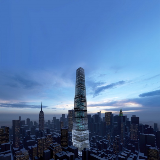 Студия Пьеро Лиссони спроектировала небоскреб с экосистемой в Нью-Йорке
