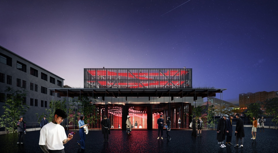 В Китае построят театр по проекту российской студии IND Architects и китайской студии DA!
