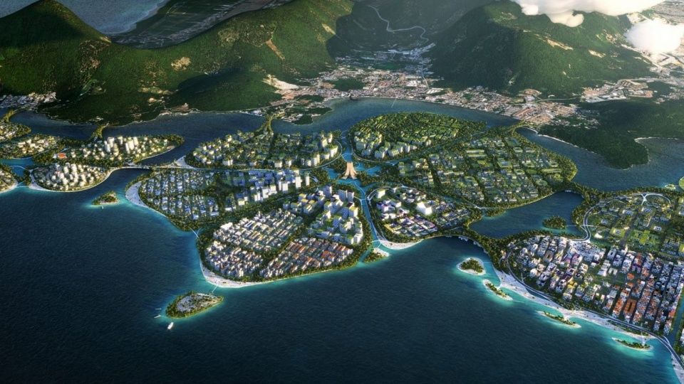 BIG, Hijjas и Ramboll представили проект островов будущего в Малайзии
