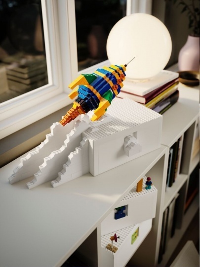 IKEA x LEGO: контейнеры для игр и хранения, для детей и взрослых