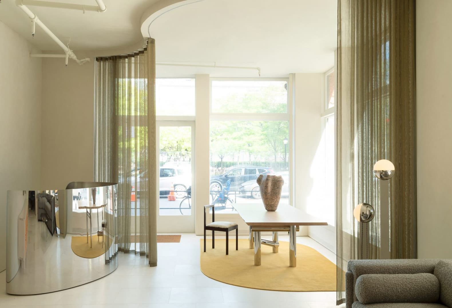 Шоу-рум Egg Collective / «Бруклинская»квартира на Манхэттене, дизайн: Egg Collective