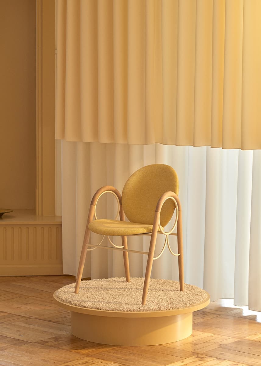 Brdr Krüger выпускает стул Нанны Дитцель (2020). Фото Michael Rygaard для Brdr Krüger