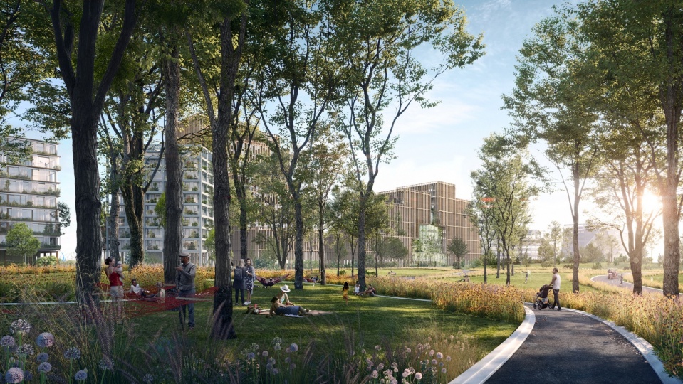 WXY Architecture и Urban Design разработали проект центра климатических решений в Нью-Йорке