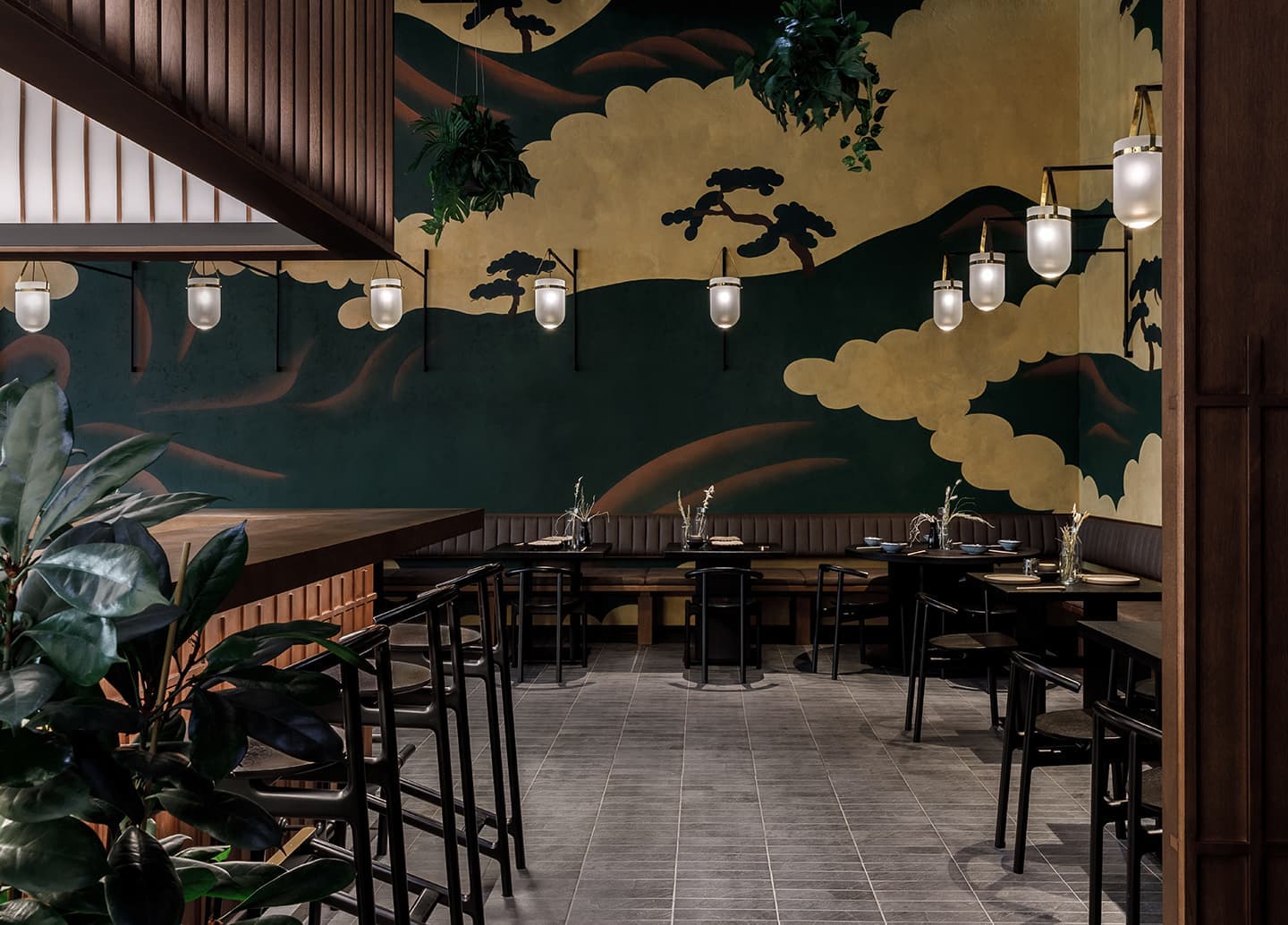 Ресторан японской кухни «Бусидо» – проект Arch(e)type