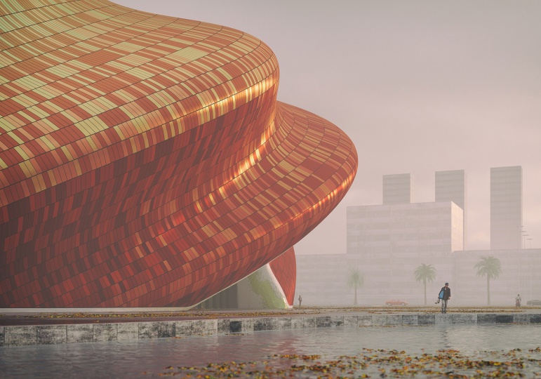 Steven Chilton Architects строят театр в Гуанчжоу