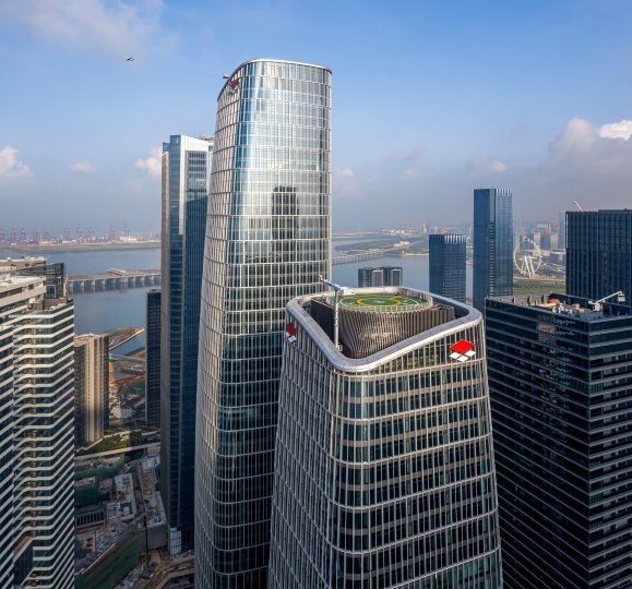 Farrells построили группу небоскребов на миллион человек в Китае