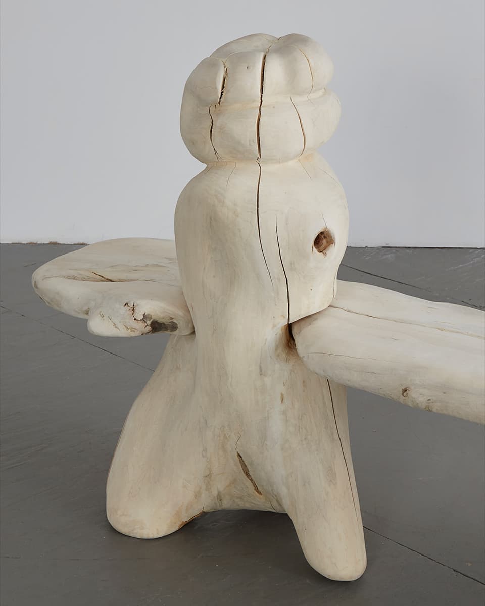 Unique sculptural bench, 2019. Биоморфные фантазии Рогана Грегори. Биоморфные фантазии Рогана Грегори