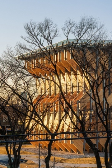 Кенго Кума спроектировал временный павильон в Токио