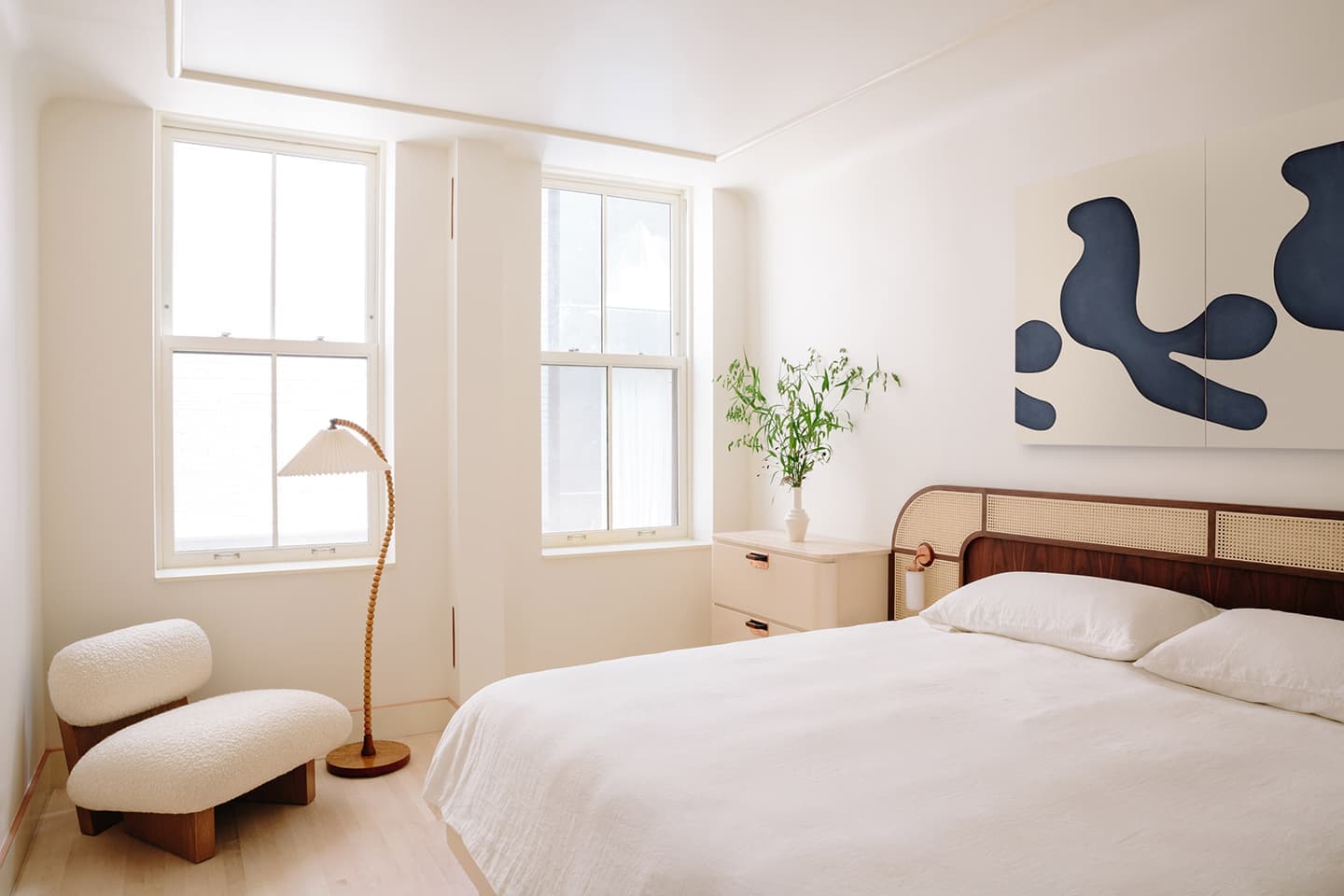 Плавные линии ретро в апартаментах в Нью-Йорке – проект Home Studios