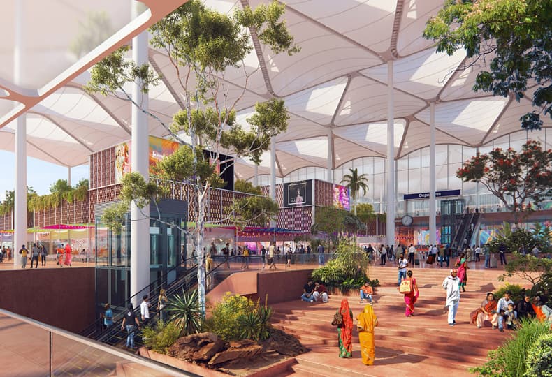 Итоги конкурса на углеродно-нейтральный дизайн для аэропорта Дели Нойда