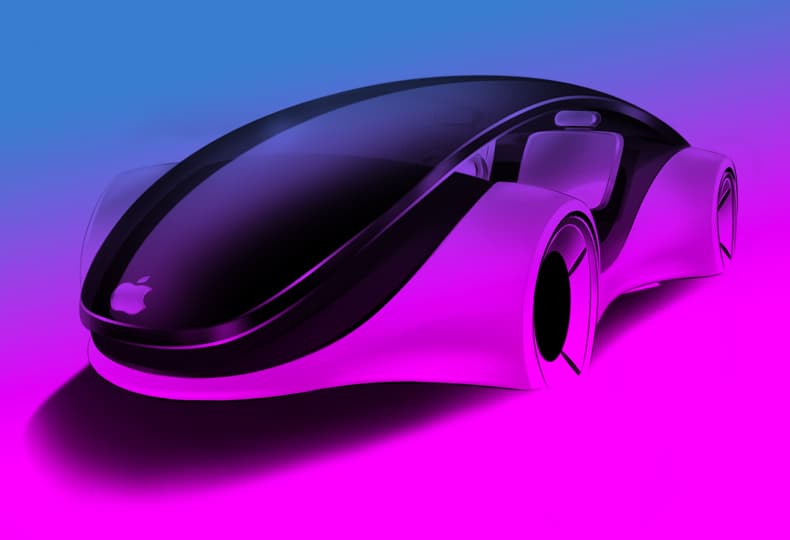 Apple выпустит беспилотный автомобиль с уникальным дизайном аккумулятора к 2024 году