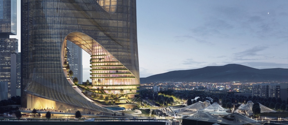 Zaha Hadid Architects построят 400-метровые небоскребы в Шеньчжене